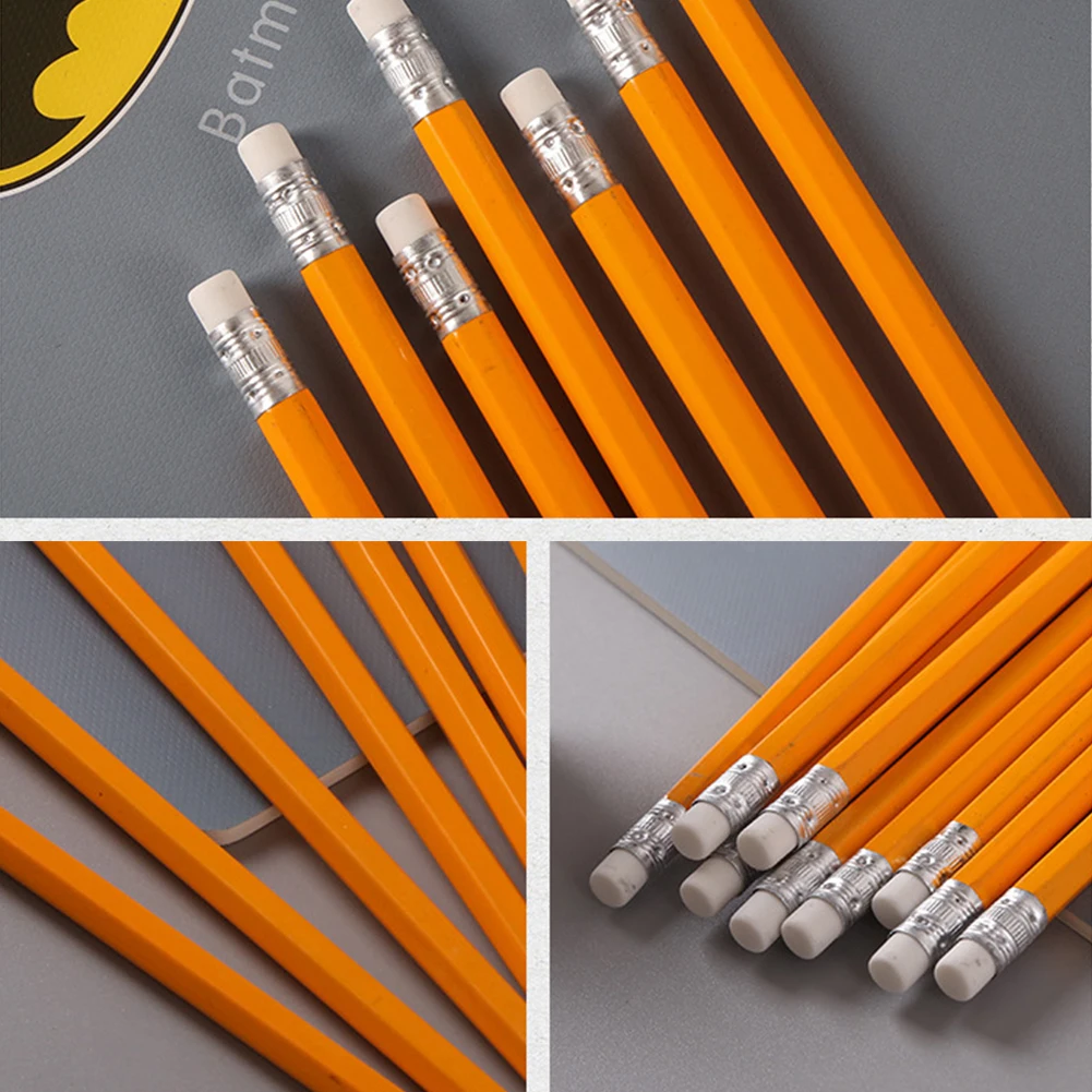 Лидер продаж 2019 карандаш для девочек в подарок желтая палочка 30 упаковок записей