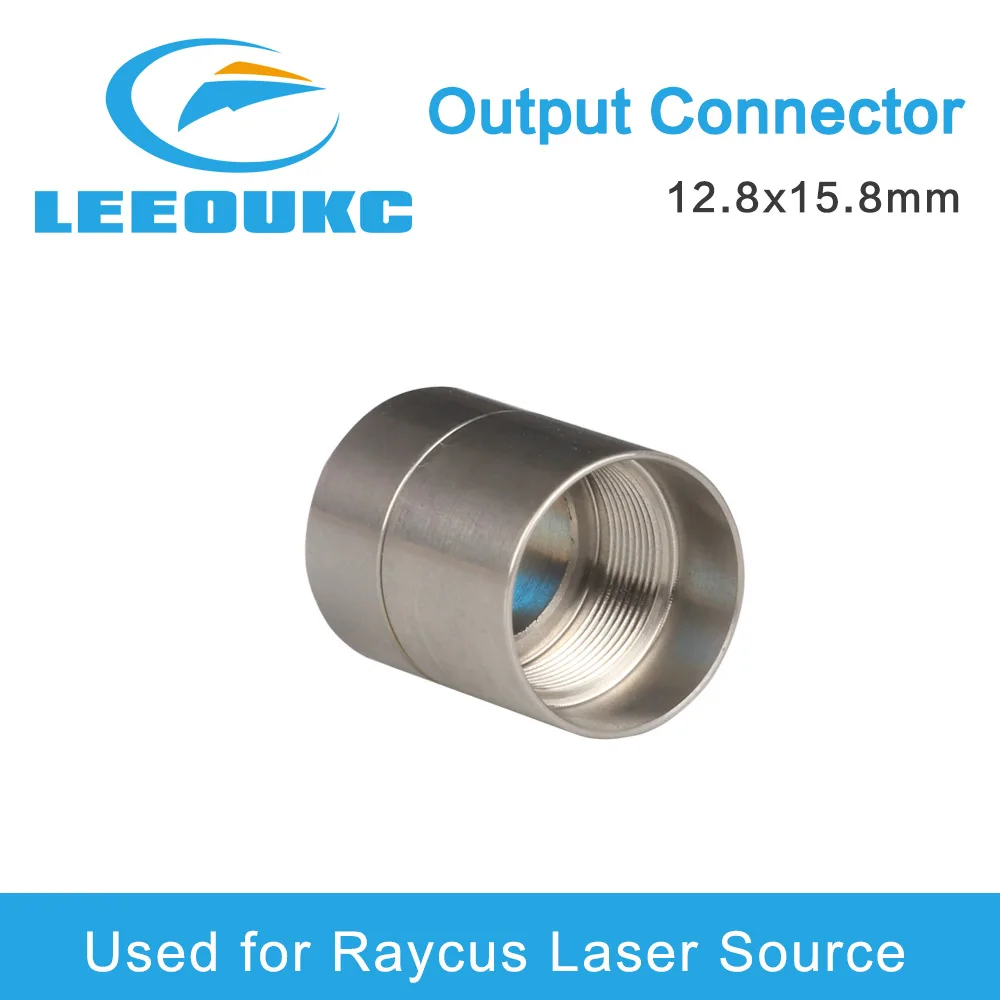 LEEOUKC Fiber Laser Source Output Connector Protective Lens Group For Raycus Power WSX Cutting Head | Инструменты
