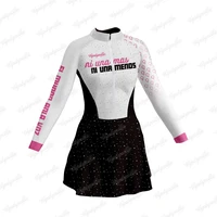 cycling jersey jumpsuit women cycling skirt mountain bike skirt triathlon dress skinsuit vestidinho mtb cycling suit maillot