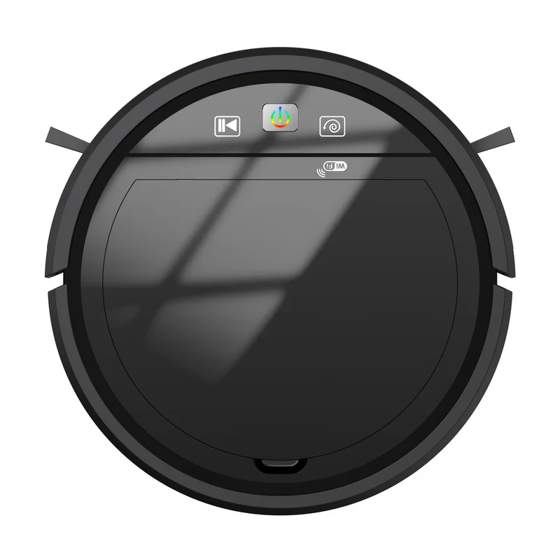 

2500mAh Sweeping Robot Automatic Recharge Planning APP Remote Control Plus Voice Control Smart Sweeper Three-in-one