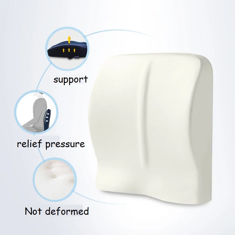 Поясничного Поддержка для офисного стула (задняя массажная подушка бархатная