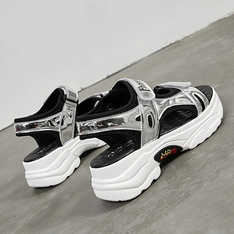 HEE GRAND/Босоножки Размеры 35-40 Летняя обувь женская на платформе с открытым носком