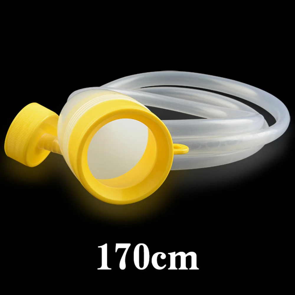 

1 Pcs 1700ml Male Urinal Large Capacity With Urine Collector Tube Chamber Pot For Men Products Portable Useful Home Supplies