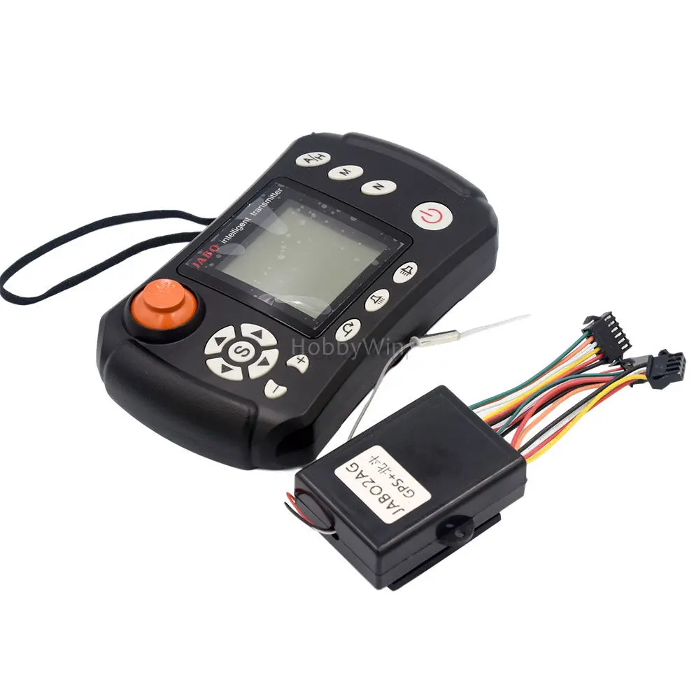 JABO часть 2AG передатчик + приемник 8P GPS навигационная функция для RC приманки лодка