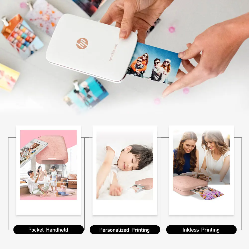 Absonic 60 Sheets Compatible Sprocket ZINK Photo Paper for HP &amp 2-in-1 Printer Printing Sticker | Компьютеры и офис