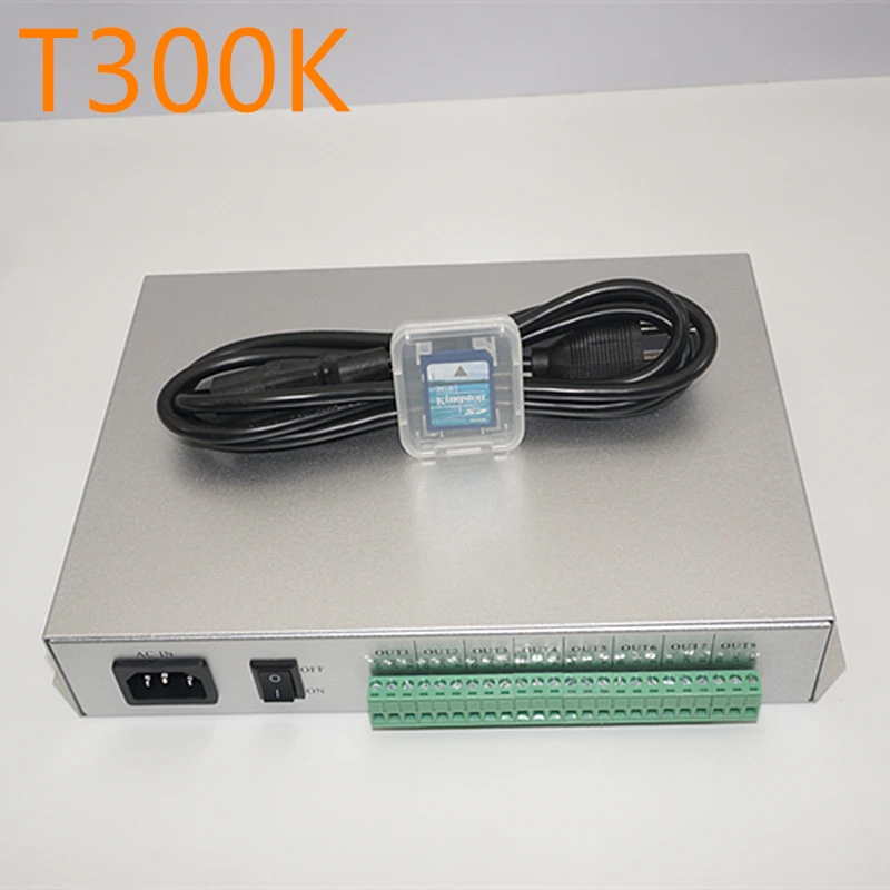 T300K SD карты онлайн через ПК RGB полноцветный светодиодный пиксель модуль