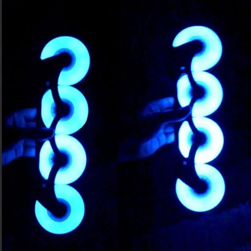 Роликовые колеса 90A PU 1 шт. светодиодный мигающий встроенный для катания на