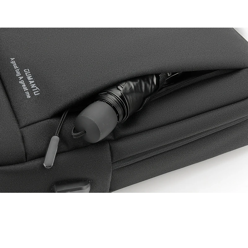 Мужской рюкзак для ноутбука ValueWin черный водонепроницаемый дорожный с отделением