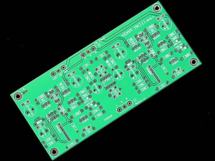 Плата усилителя assembby HDAM MKII Dual channelpreamper UPA68HA Hi Fi Pre amp Новая плата на основе схемы