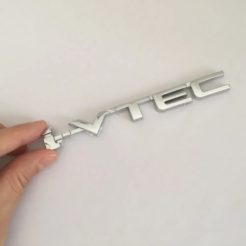 Фото 1 шт. i-VTEC IVTEC ABS Автомобильный задний бампер багажник письмо эмблема наклейка