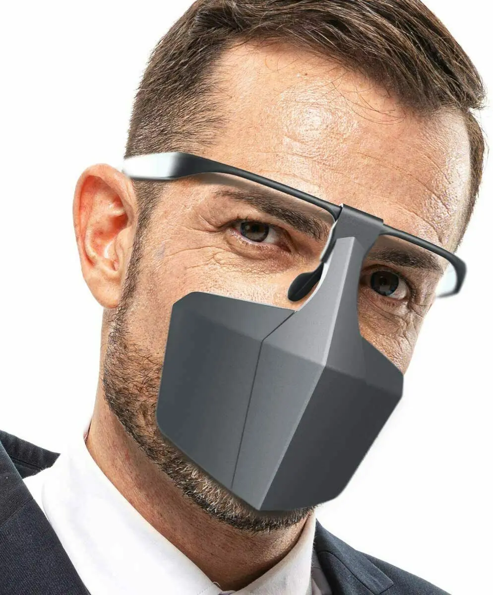 1 шт. велосипедная защитная маска для лица многоразовая спрей брызг пищевая PE