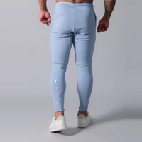 back letter joggers pants men running skinny cotton sweatpants trackpants gym fitness training sport trousers male bottoms