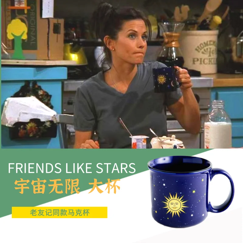 Новый 400 мл друзей ТВ показать серии Керамика Кофе Чай чашка кружка &quotдрузья&quot