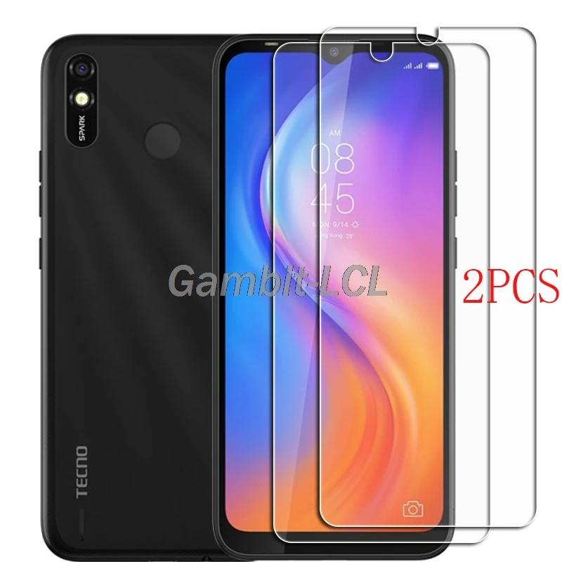 

Для Tecno Spark 4 Air Закаленное стекло Защитная пленка для Tecno Spark4 Lite Go Power Защитная пленка для экрана телефона