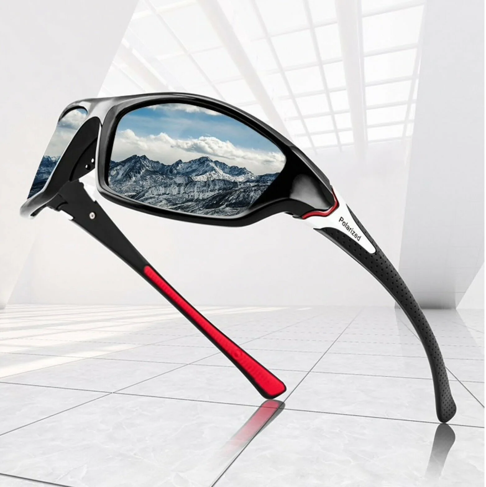 

Polarized Sunglasses Men Women Square Cycling Sport Driving Fishing UV400