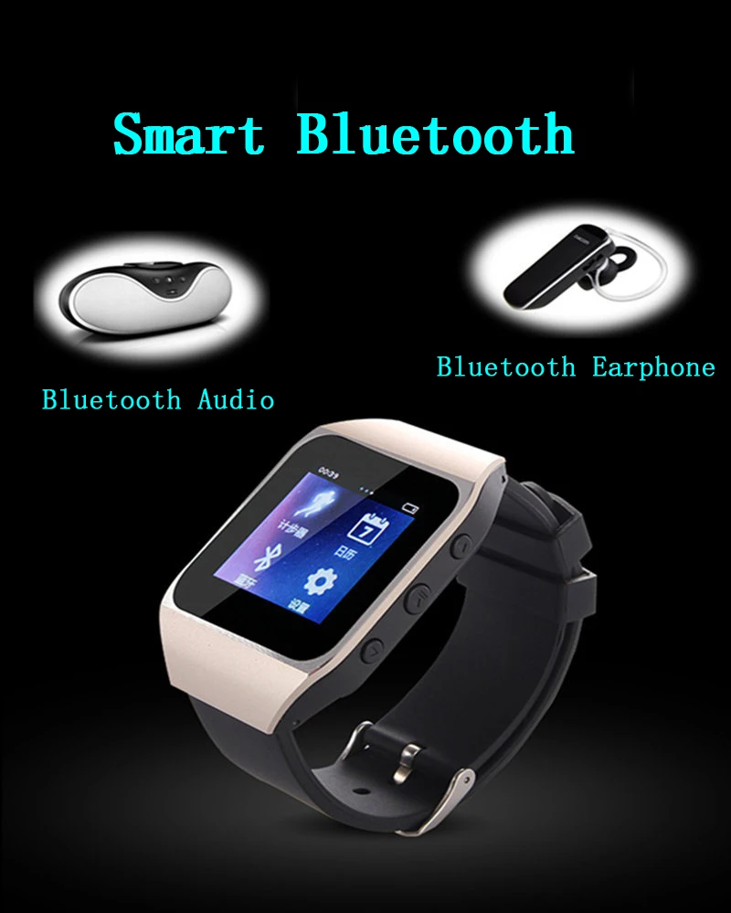 Портативный mp3 плеер с сенсорным экраном 4 ГБ 8 Bluetooth для бега спорта FM радио без