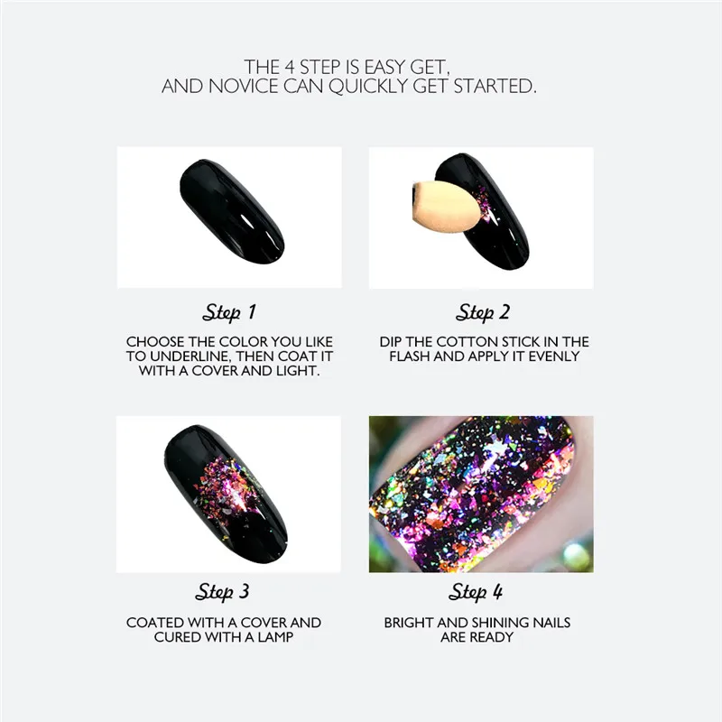 12 видов цветов профессиональные Блестки для боди арта гель волос лица глаз