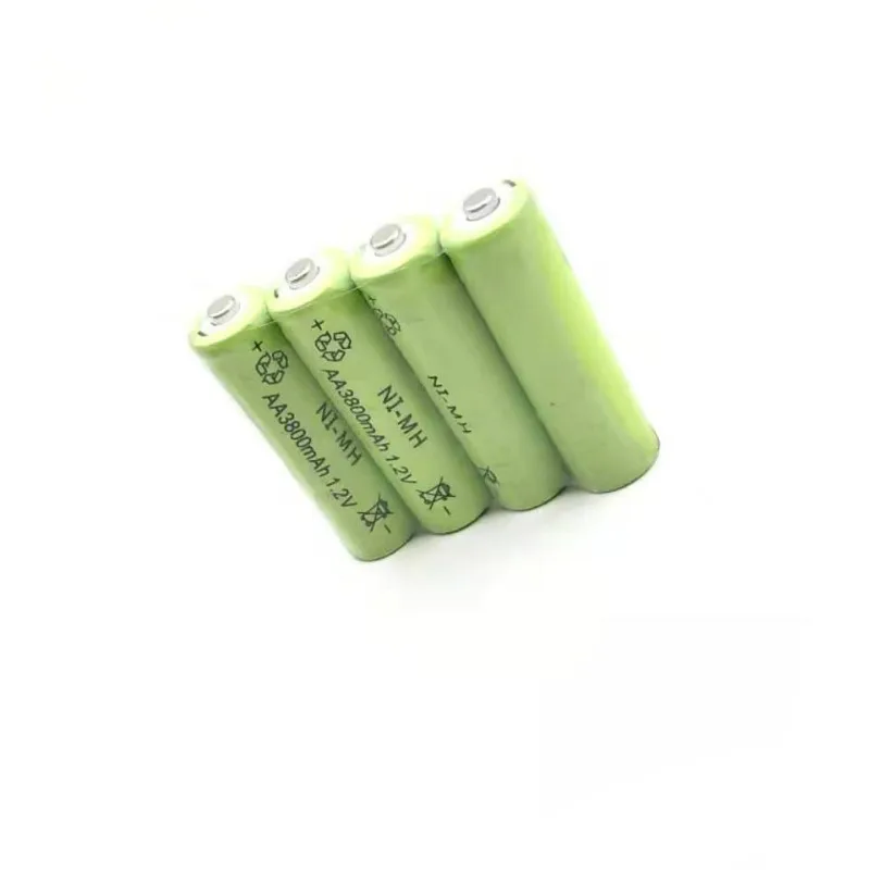 6 шт./партия бесплатная доставка AA 3800mAh 1 2 V Quanlity аккумуляторная батарея Ni-MH 2A Baterias