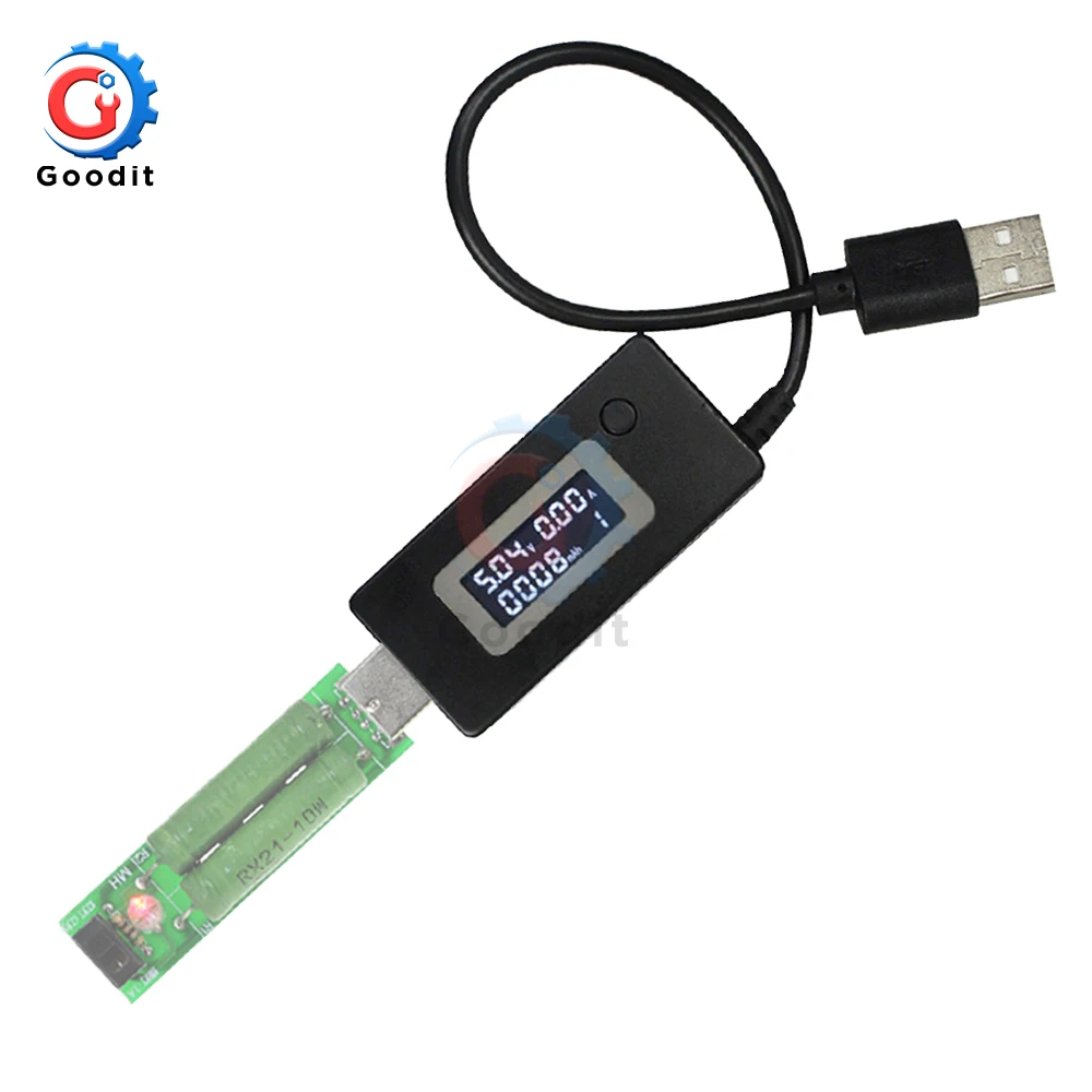 Mini LCD Screen USB Tester Portable Doctor Voltage Current Meter Mobile Power Charger Detector Voltmeter for Phone | Инструменты