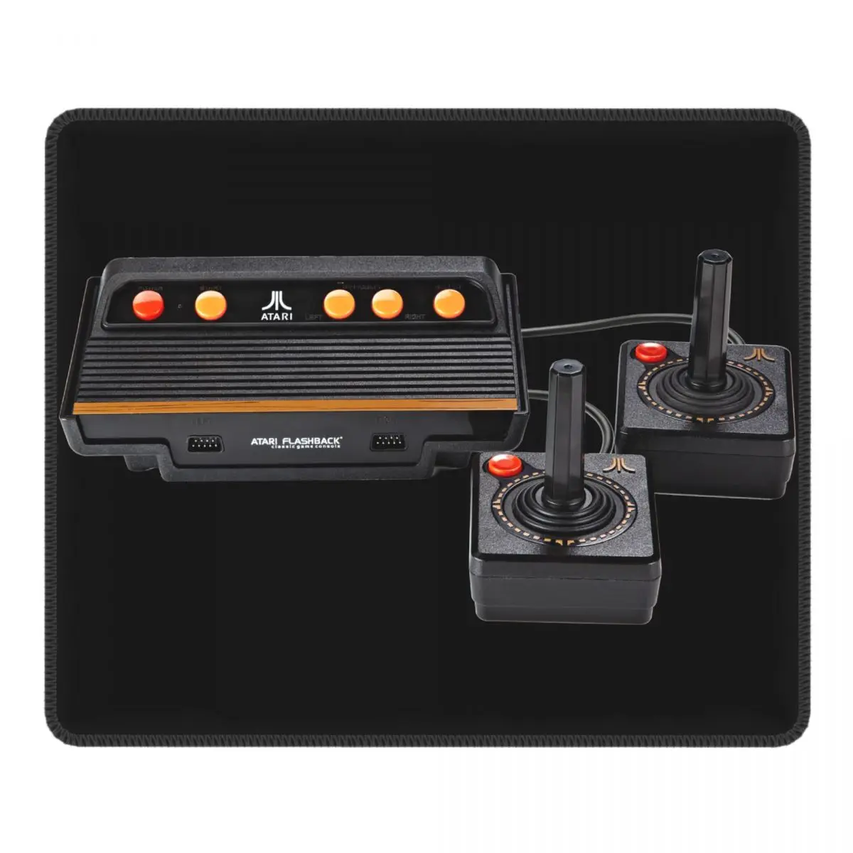 Уникальный Коврик для мыши Atari Flashback Нескользящие Коврики игр Атари из