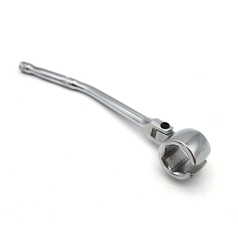 

22mm Hexagon oxygen sensor Wrench sleeve socket Flexible head chrome vanadium steel with handle