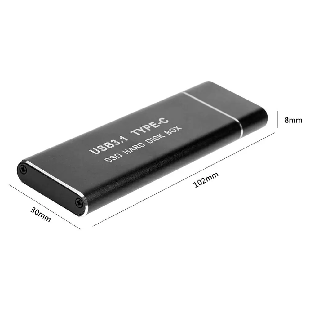 Переходник NVME/NGFF для внешнего жесткого диска M.2 на USB C Type 10 Гбит/с|Корпус диска| |