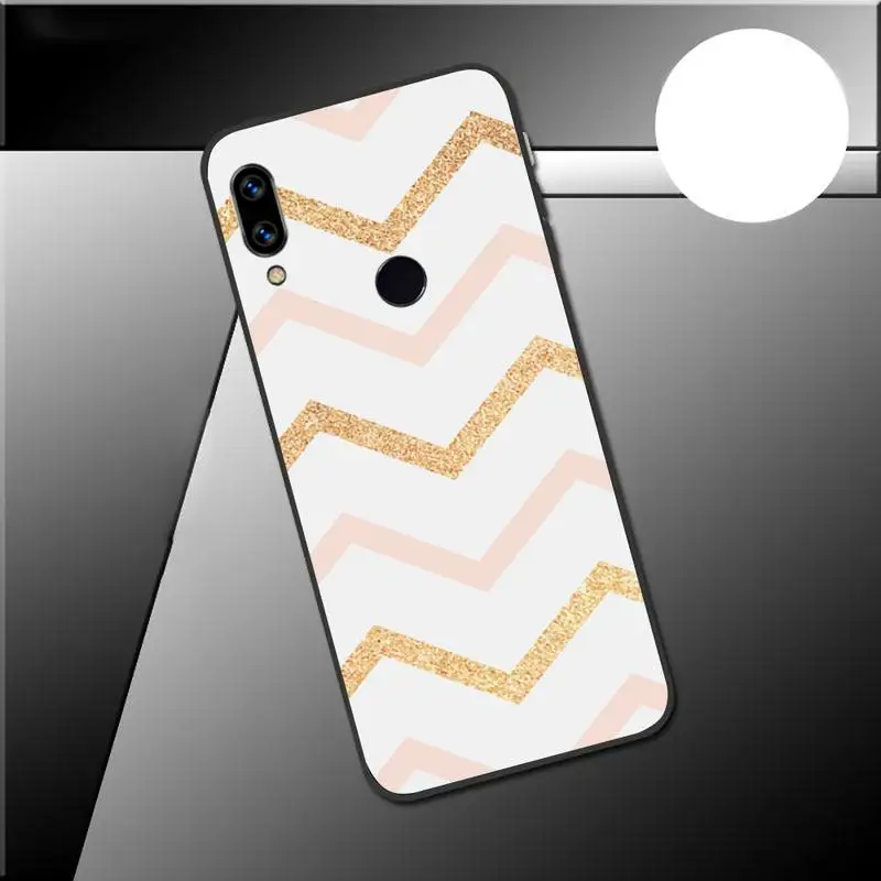 

Love Heart Gold Rose Marble Stripes Phone Case For Xiaomi Redmi 7 9t a3 9se k20 mi8 max3 lite 9 note 8 9s 10 pro