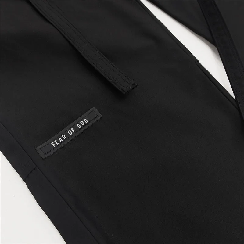 

Essential New Men's Clothing Brand Jogging Sweatpants Harajuku Streetwear Black Loose Casual Men's Wide Leg Pants