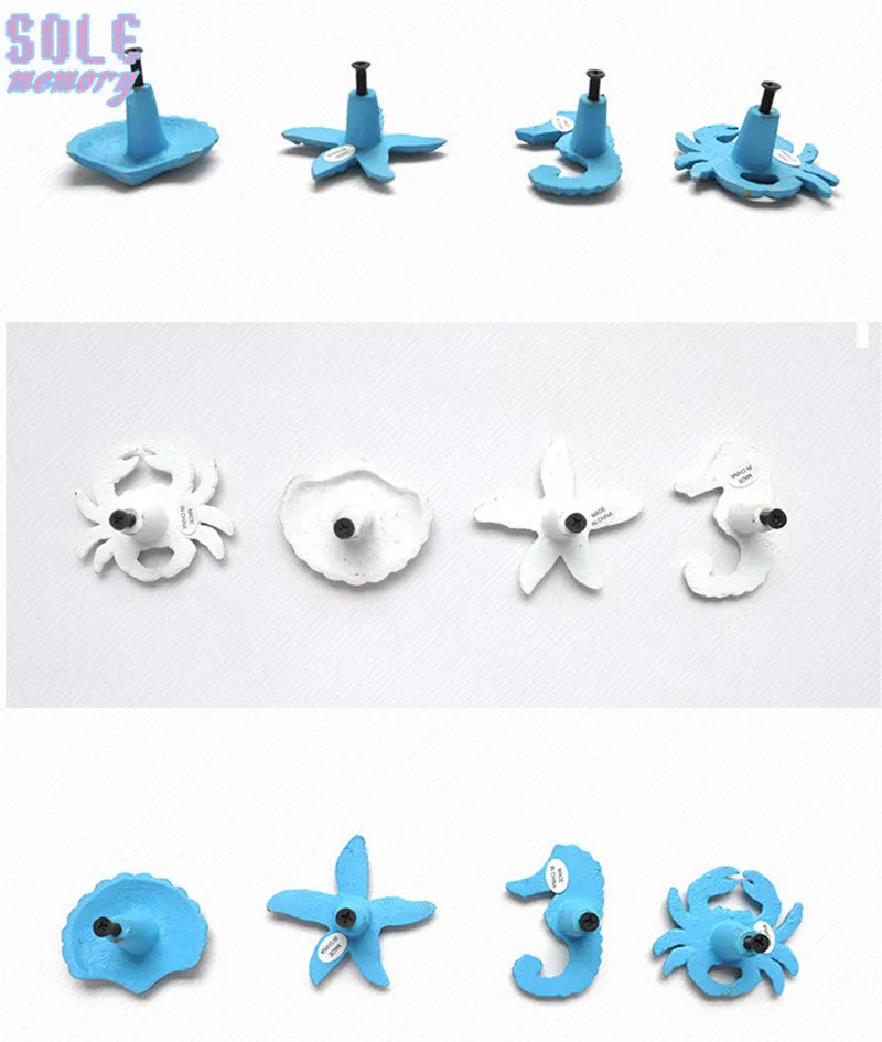 4 шт. оболочка железная ручка для украшения детской комнаты|Ручки шкафа| |