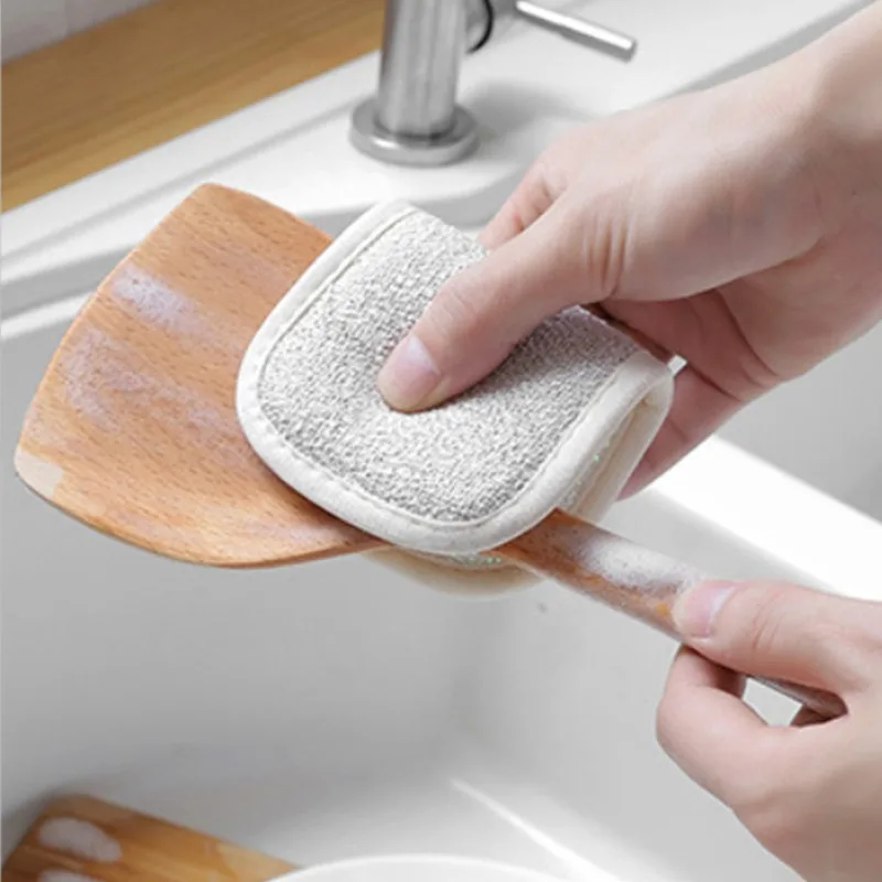 3 шт. Кухня очистки Полотенца посуда кисти анти смазка для протирки ветоши