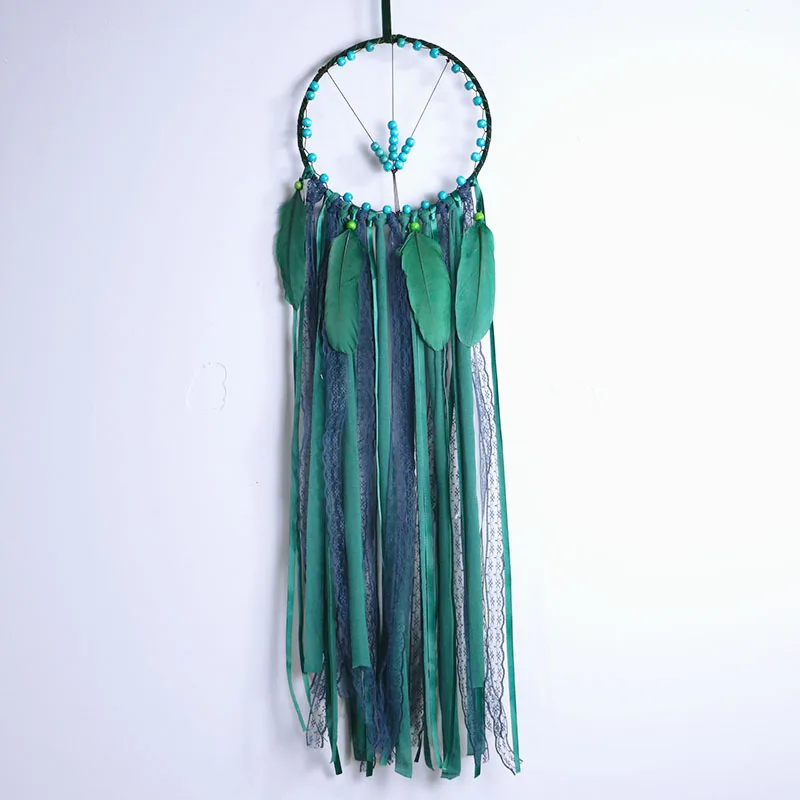 Настенные подвесные Ловцы снов бохомиан Декор для спальни ручной работы темно