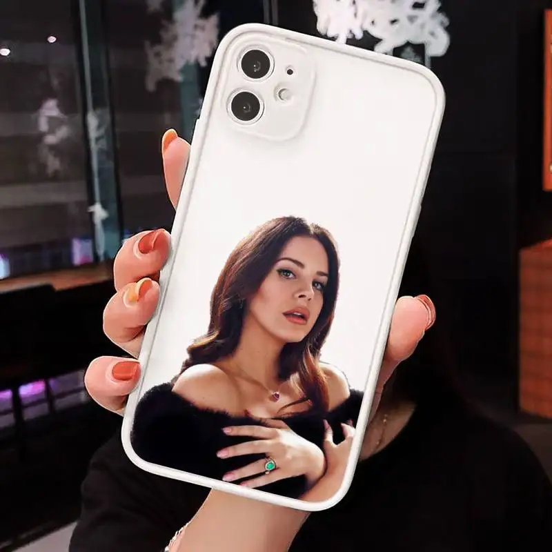 

Lana Del Rey Lust for Life luxury Phone Cases shell matte transparent For iphone 7 8 11 12 plus mini x xs xr pro max cover