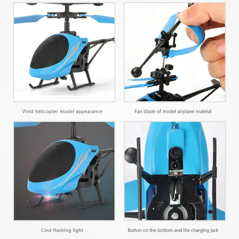 Вертолет летающий шар блестящий светодиодный освещение Квадрокоптер Дрон мини