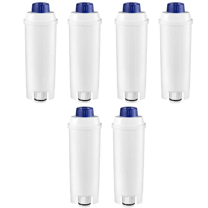 

4/6Pcs Coffee Machine Soft Water Filter for Delonghi DLS C002 DLSC002 SER 3017 SER3017 Coffee Machine Water Filtration System