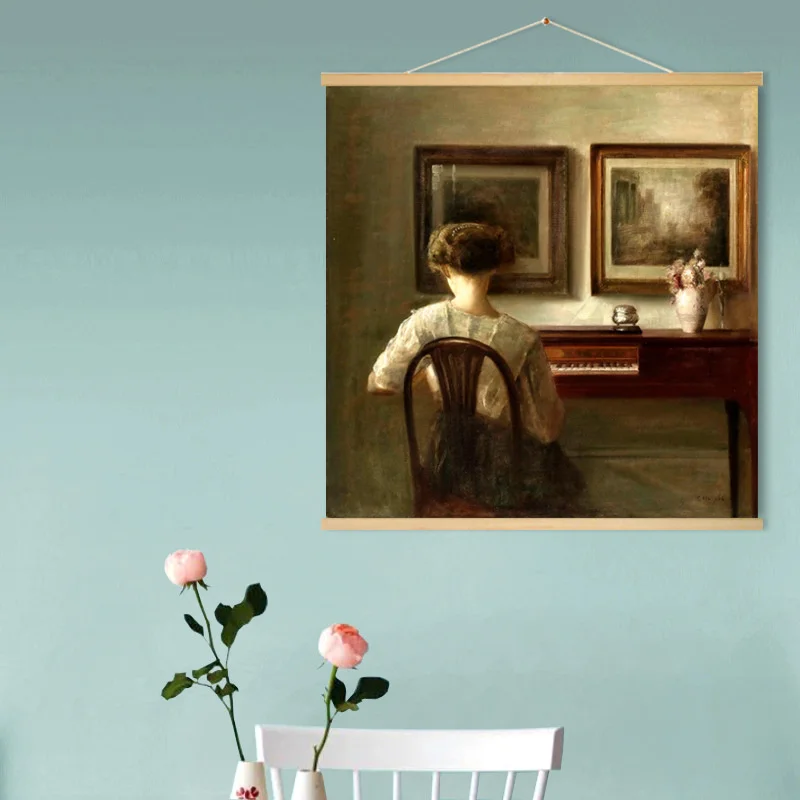 

European style living room bedroom hanging painting background wall decoration painting cloth art tapestry hanging cloth