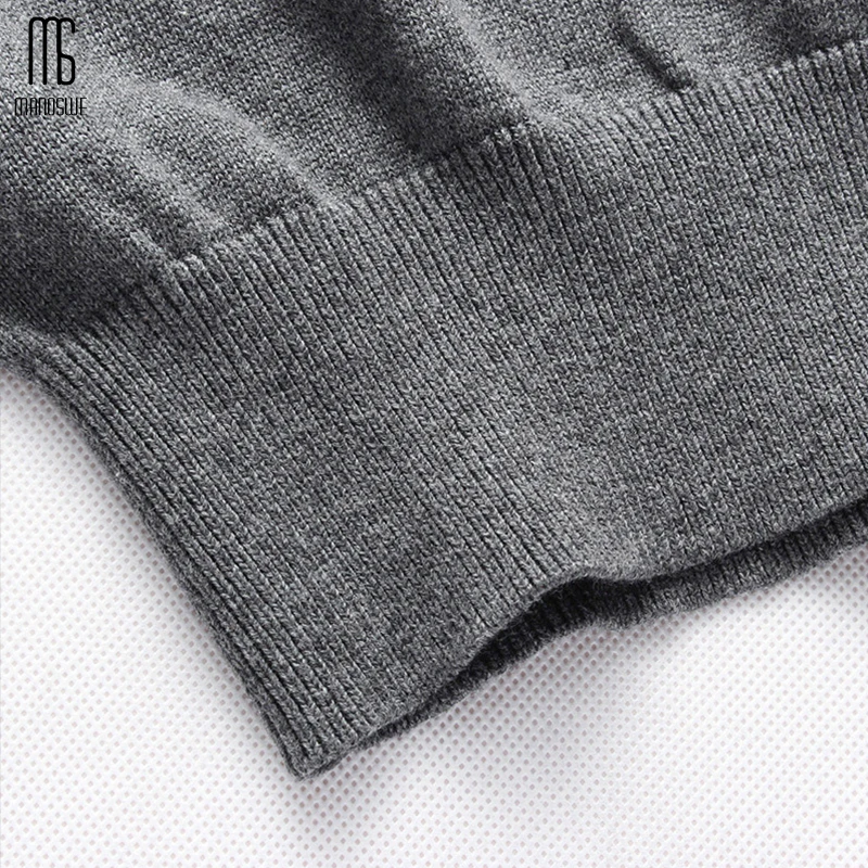 Мужской свитер с круглым вырезом Manoswe Повседневный пуловер в полоску длинным