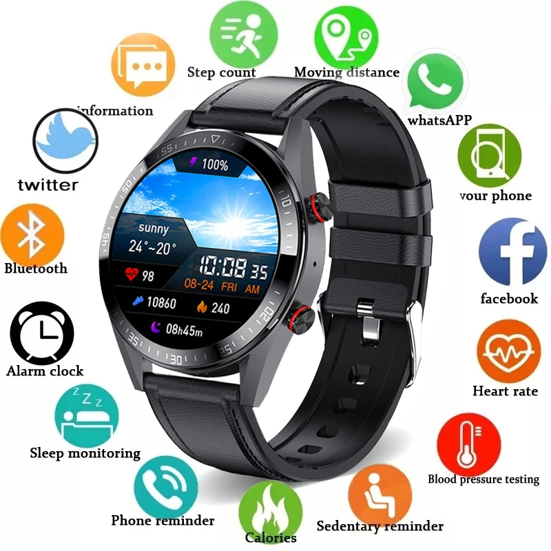 

AMOLED display smart watch 454*454 smart watch Always display the time bluetooth call music smartwatch for men TWS earphones