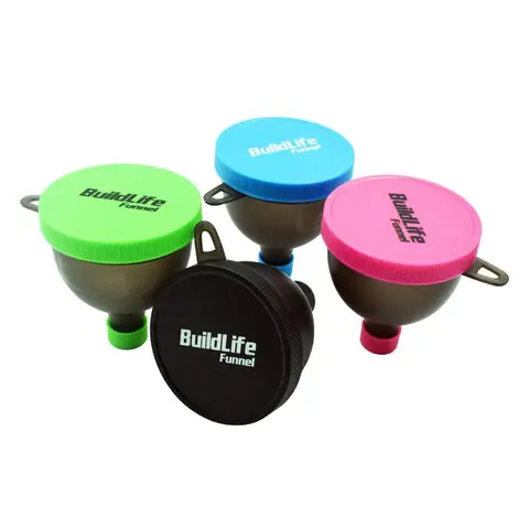 BuildLife портативный контейнер для протеинового порошка многофункциональная коробка для хранения сывороточного белка для шейкера 4 упаковки BPA Free