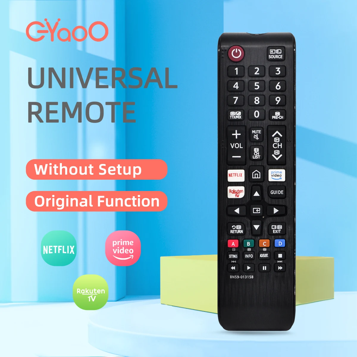 

Remote Control TV Universal for Samsung BN59-01315B