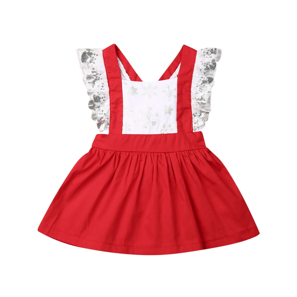 PUDCOCO/новейшее рождественское Эксклюзивное платье принцессы с рюшами и пайетками