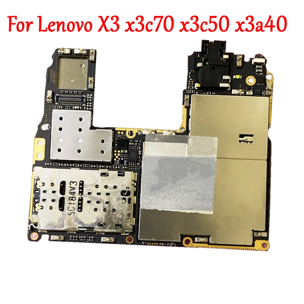 Оригинальная протестированная материнская плата для Lenovo Lemon Vibe X3 X3C70 X3C50 X3a40