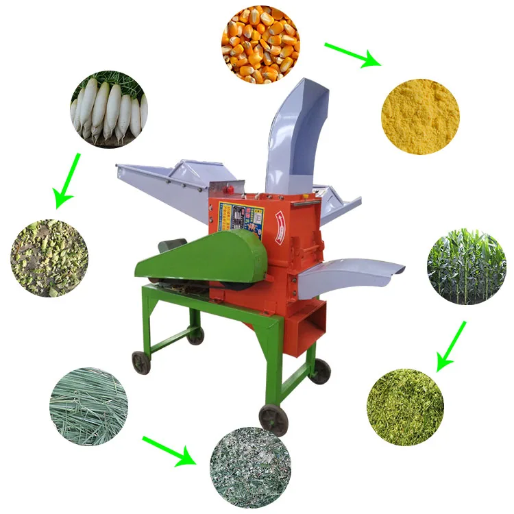 

agriculture chaff slicer feed processing machines grass cutter radishes vegetable grain grinder water hycianth shredding