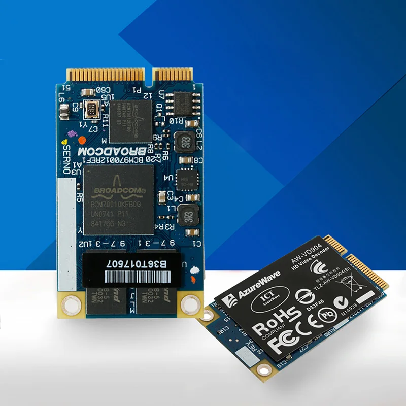 Для BCM970012 BCM70012 декодер формата HD AW VD904 Mini PCIE карта для ТВ нетбуков Прямая