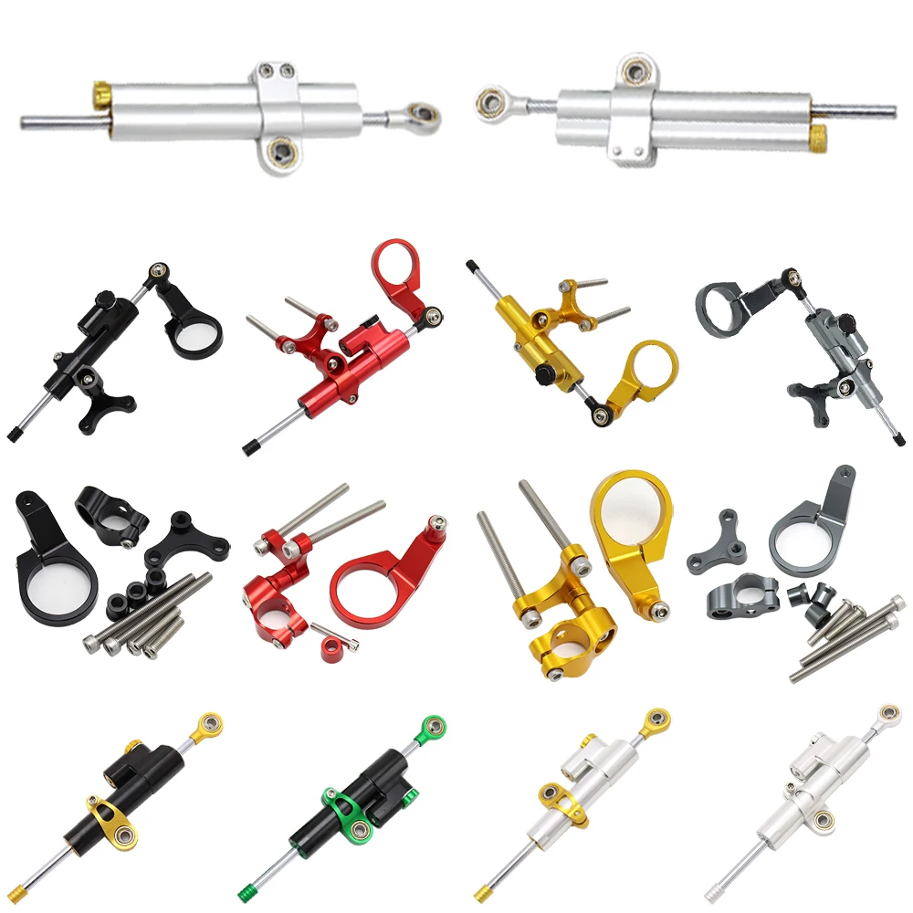 

Motorcycle Accessories High Quality Aluminum Adjustable Steering Damper Kit Bracket Suit Stabilizer For HONDA CBR650R CBR650 R