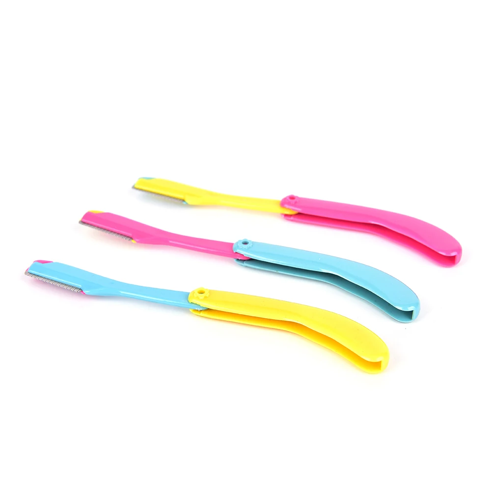 Триммер для бровей JETTING 3 шт. острый нож удаления волос на лице бритва | Красота и