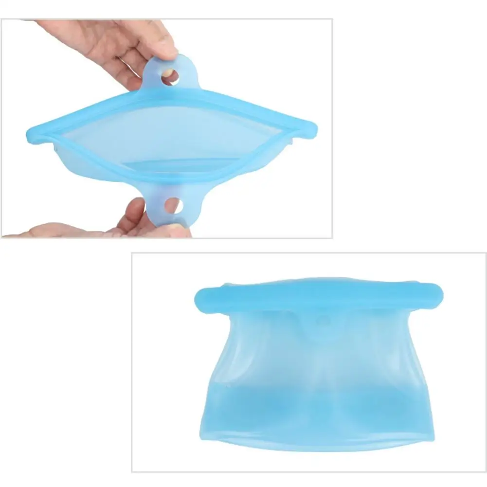 Силиконовый Пакет для хранения продуктов многоразовый пакет морозильной камеры