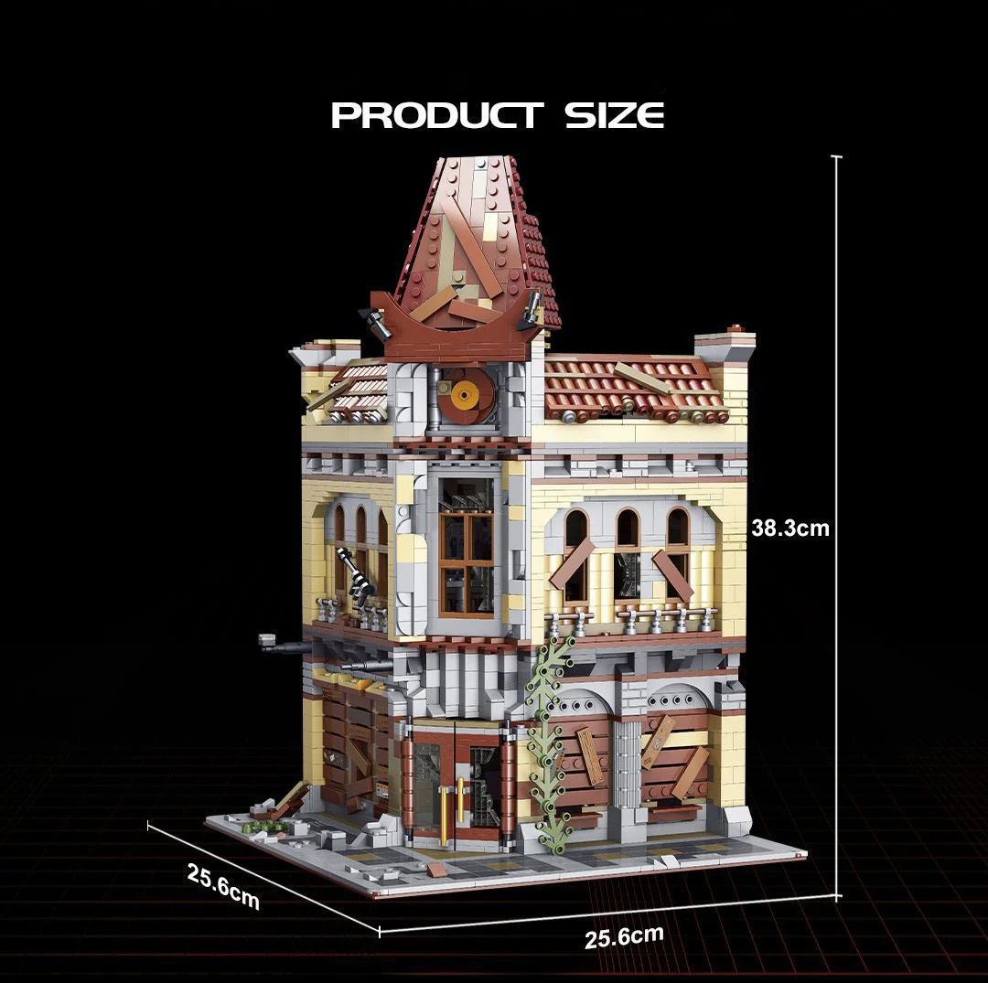 

K127 Super 18K Ruin Theater Building Blocks 2193pcs Brick Educational Toys Gifts for Children