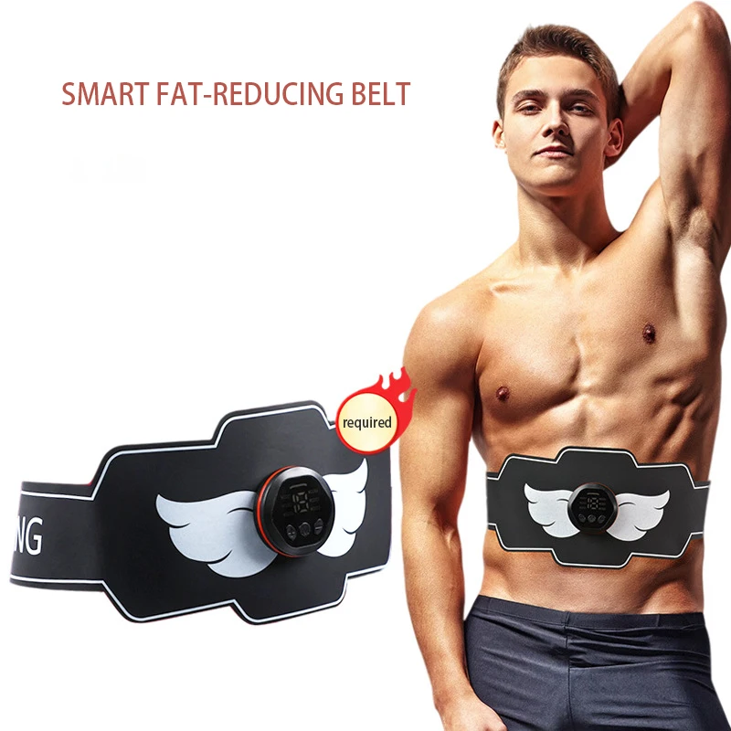 

Intelligent Recharge Abdominal Belt Electrical EMS Muscle Stimulator Abdominal Muscle Patch Trainer Fitness Bodybuilding Massage