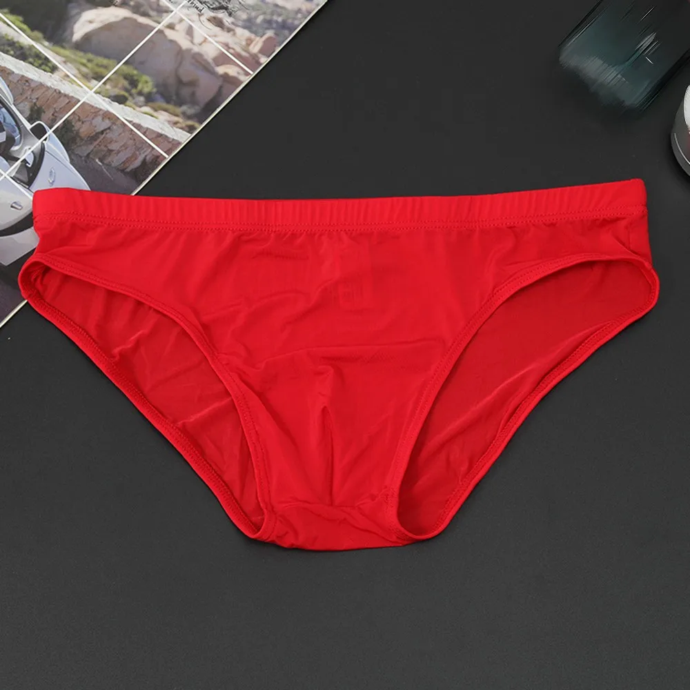 

2021 NEW Men'S Sexy Ultra Soft Ice Silk G-String Thongs Low Rise T-Back Underwear Comfy bikini underwear men briefs M/L/XL/2XL