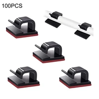 self adhesive cable management clips cable organizers sticky wire clips cord holder for tv pc laptop ethernet cable